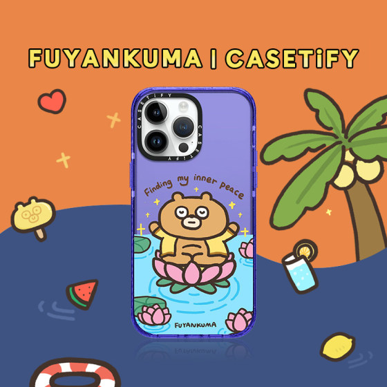 CASETiFY 我熊慈悲 by FUYANKUMA 适用于iPhone14/13/Plus/Pro/Max防摔手机壳