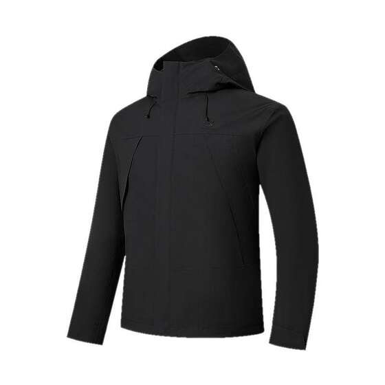 
Jordan windbreaker jacket for girls plus velvet to keep warm, water repellent and windproof 2026 spring new style charge hiking outdoor