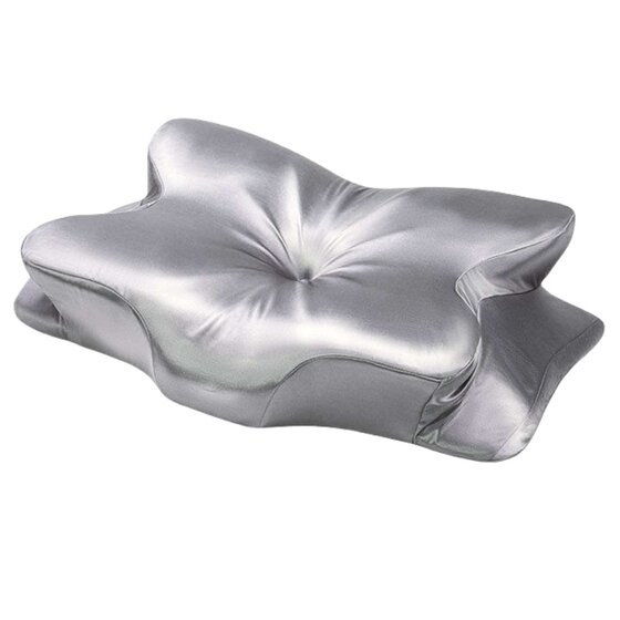 Butterfly pillowcase, zero-pressure memory, butterfly pillowcase for deep sleep, pressure relief, neck protection, special pillowcase for side sleeping, cervical vertebra protection to help sleep