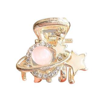 Exquisite small clip pearl bangs hairpin