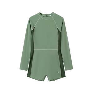 
Dodopoli children's long-sleeved one-piece swimsuit anti-UV 26 summer girls professional training anti-chlorine swimsuit swimming trunks