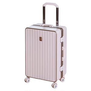 
Manlvshi suitcase female pink 2026 new trolley case strong and durable 20 inch boarding case men's travel suitcase
