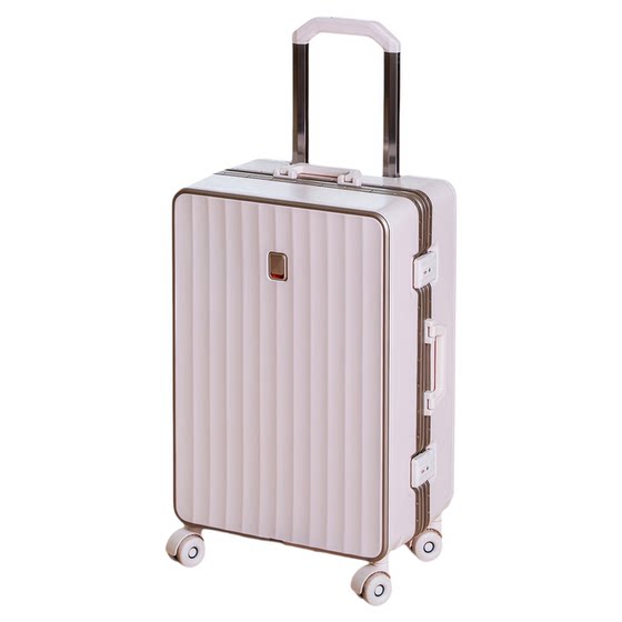 
Manlvshi suitcase female pink 2026 new trolley case strong and durable 20 inch boarding case men's travel suitcase