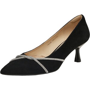 
TATA his her pointed toe high heels women's stiletto wedding shoes bride's shoes bridesmaid shoes commuting pumps 7QT08AQ5