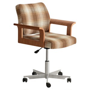 
Medieval style leisure solid wood sofa chair, practical office chair, multi-functional home chair, computer chair, swivel chair, boss chair