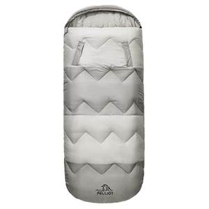 
Pelliot outdoor sleeping bag for adults in autumn and winter, thickened and warm for camping, suitable for all seasons, lunch break, portable water-repellent quilt