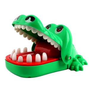 Children biting their fingers, crocodile teeth, shark extracting teeth, biting people, decompression tools, soft rubber dinosaur teeth, pranks, parent-child toys