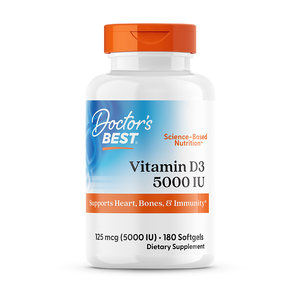 [Self-operated] Dotbes imported vitamin D3 soft capsules from the United States 5000IU180 capsules for calcium supplementation for middle-aged and elderly people
