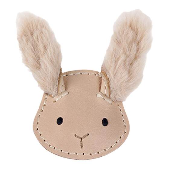 
Donsje Dutch Rabbit Girls Hairpin Genuine Leather Baby Animal Hairpin Side Bangs Clip Cartoon Headwear