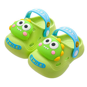 
Children's hole shoes summer girls indoor anti-slip cartoon boy medium-sized children baby sandals wearing beach sandals