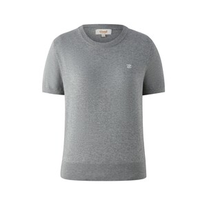 
[Fellow cotton] Eland knitted T-shirt women's casual round neck short-sleeved comfortable top 2026 summer new style
