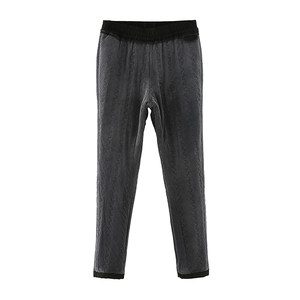 
Winter men's cotton pants, silk, and velvet, thickened elastic and casual winter sports Northeast warm pants