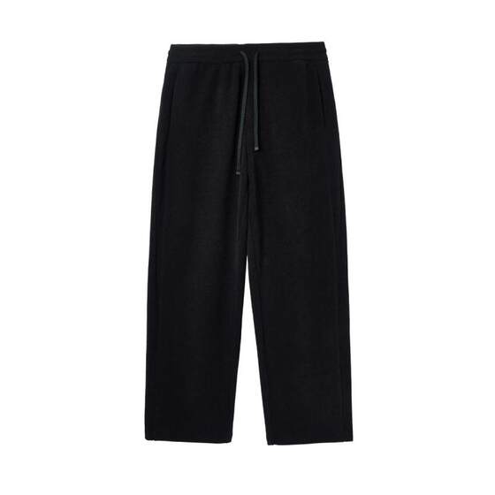 
Lingzhi Jack Jones men's sweatpants winter new versatile fashion embroidery simple solid color loose casual pants