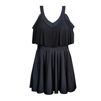 2025 new one-piece dress swimsuit for women