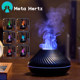 Meta Hertz Air Humidifier USB Flame Aroma Diffuser Small Por