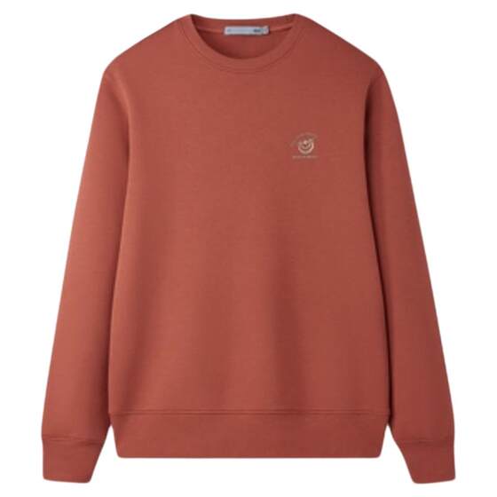 
HLA/Heilan House Aerospace Series Sweater 25 Winter New Style T-shirt Micro-elastic Round Neck Stretch Soft Pearl Ground Long-Sleeve Men