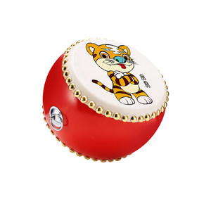 
Cowhide drum small drum children's educational drums children's percussion instruments children's toys drums twelve zodiac drums drums beating drums