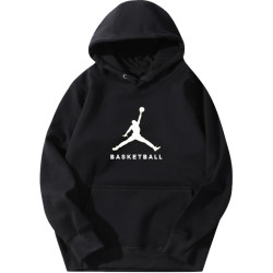 Basketball American style hooded sweatshirt