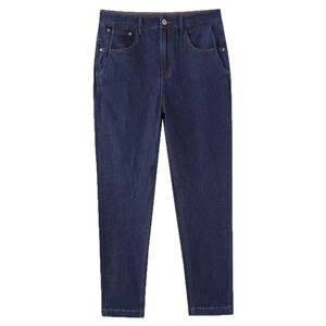 
Liushi men's autumn low-waisted denim trousers for men's spring loose new washed loose primary color trousers