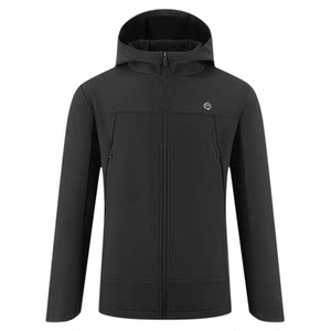 
Bimax 25 Autumn and Winter Running Rubik's Cube Fleece Jacket V5 Plus Velvet Hooded Warm Windproof Jacket Outdoor Sports Top