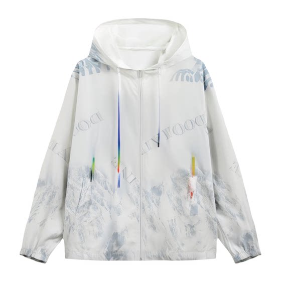 
Summer thin sunscreen clothes for boys and teens junior high school students trendy breathable air conditioning jacket for big children's jacket
