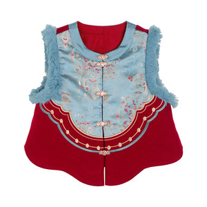 
[Intangible Cultural Heritage] Little O Bao Children's Clothing Baby New Chinese Style Suit Skirt Women's New Year 2026 Winter Girls' National Style New Year's Clothes