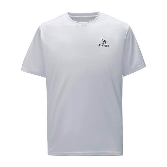 
[Camel Slippery T] Outdoor quick-drying T-shirt for men 26 spring and summer short-sleeved breathable sweat-absorbent hiking and mountaineering sports top for women