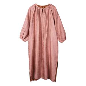 
Zhibimo silk red cloud gauze dress early autumn dopamine age-reducing drapey flower dress