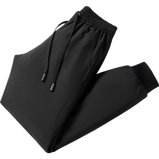 Snow Fly 2025 new down pants men wear cold-resistant and warm 90 goose-trousers winter feet casual trousers