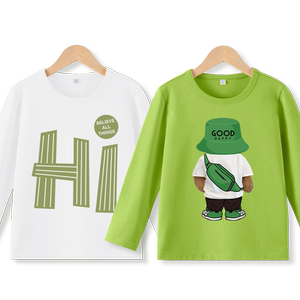 
Jeanswest children's clothing boys' T-shirt spring and autumn children's spring thin autumn clothing bottoming shirt little boy pure cotton long sleeve