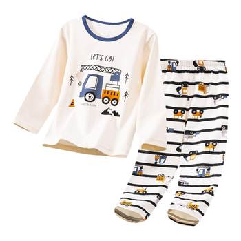 Children's pajamas, autumn clothes, long johns, boys and girls home clothes