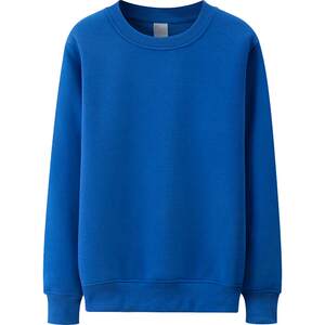 Japanese spring, autumn and winter collar pure color sweater men's kravis, couple long -sleeved T -shirt tide, middle and middle youth plus velvet jacket
