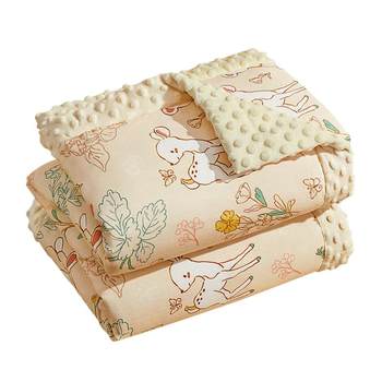 
Doudou blanket for newborn babies small cover blanket bamboo cotton