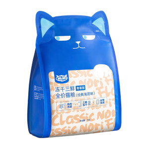 
Wowo cat food wowo three fresh freeze-dried affordable adult cat and young staple food flagship store genuine full price kitten chicken full price