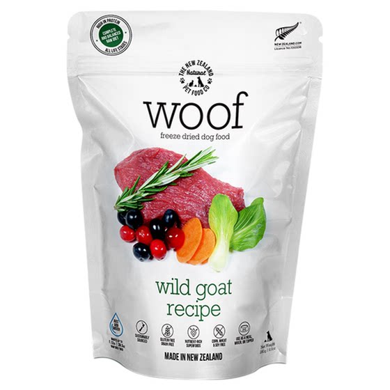 Woof dog freeze-dried staple food imported from New Zealand beef mutton Manuka honey dog snacks dog food