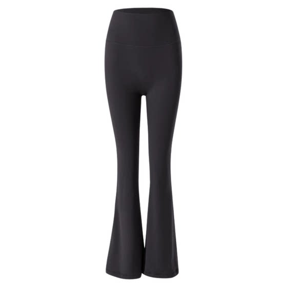 
Youmei no-wear underwear with pockets yoga wear bell-bottom pants for women high-waist nude casual sports fitness slightly flared trousers