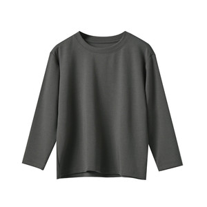 
Basic children's round neck long-sleeved bottoming shirt, T-shirt tops for boys and girls, 180 and older children, spring and autumn children's clothing