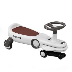 Lecoco Leka Twisted car Children and female quiet baby toy 1-3-year-old 10,000-way wheel anti-sides