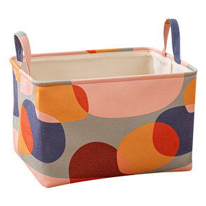 
Thickened fabric storage box household clothing toy storage basket quilt storage bag storage folding box wardrobe artifact