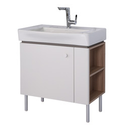 Kohler bathroom cabinet combination ceramic integrated basin cream style