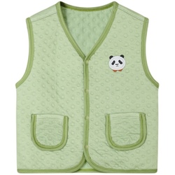 Ibaby Children's Vest, Men's And Women's Baby Lightweight Vest, Infant And Toddler Inner Wear, Outer Wear, Autumn And Winter Knitted Kindergarten