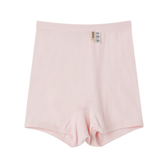 Yiershuang women's underwear pure cotton high waist ribbed breathable 100% cotton comfortable middle-aged and elderly mothers' bottoming boxer briefs