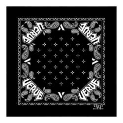The V Brand Hip-hop Street Dance American Hiphop Cashew Flower Pure Cotton Single-sided Printed Square Scarf