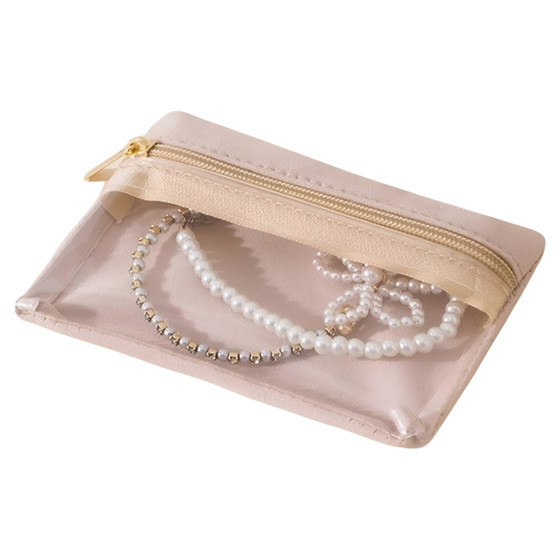
Velvet portable jewelry box, earrings, rings, bracelets, hand jewelry storage bags, travel jewelry storage bags, advanced