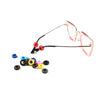 Glasses anti-falling artifact, eyes anti-slip, silicone sleeves, fixed ear hooks, leg supports, universal anti-falling hooks behind the ears