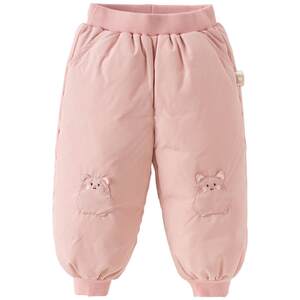 
David Bella boys' down pants 2026 winter new style girls' class A waterproof pants children's warm leggings