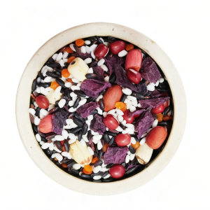 
Black rice, purple sweet potato and lotus seed porridge raw materials in bulk 5*0.5kg eight-treasure porridge and miscellaneous grains combination health porridge coarse grain breakfast grain porridge