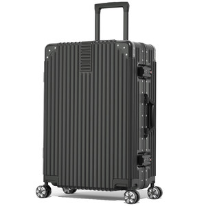 Trolley box 24 travel code leather box universal wheel 20 inch small, sturdy, durable, thickened women's fashion suitcase