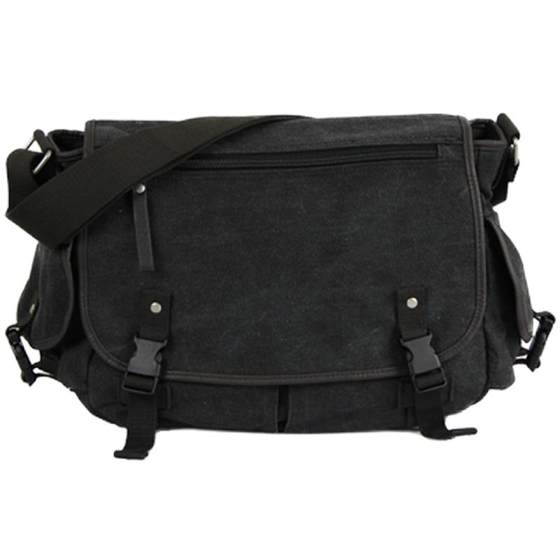 Family Men's Family Retro Canvas Casual Bags Crossbody Bag Art Bag Academy Fengshu Boat Backbone Bag