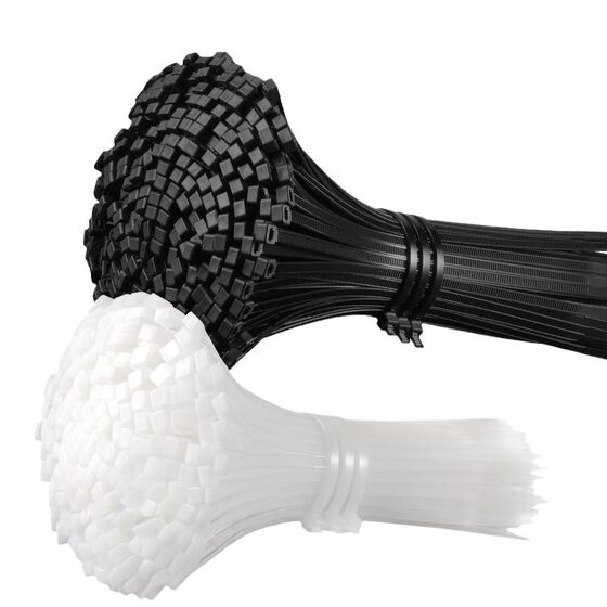 
Nylon cable ties 3*4*5*8* series multi-spec plastic cable ties nylon cable ties 100 packing manufacturers direct sales